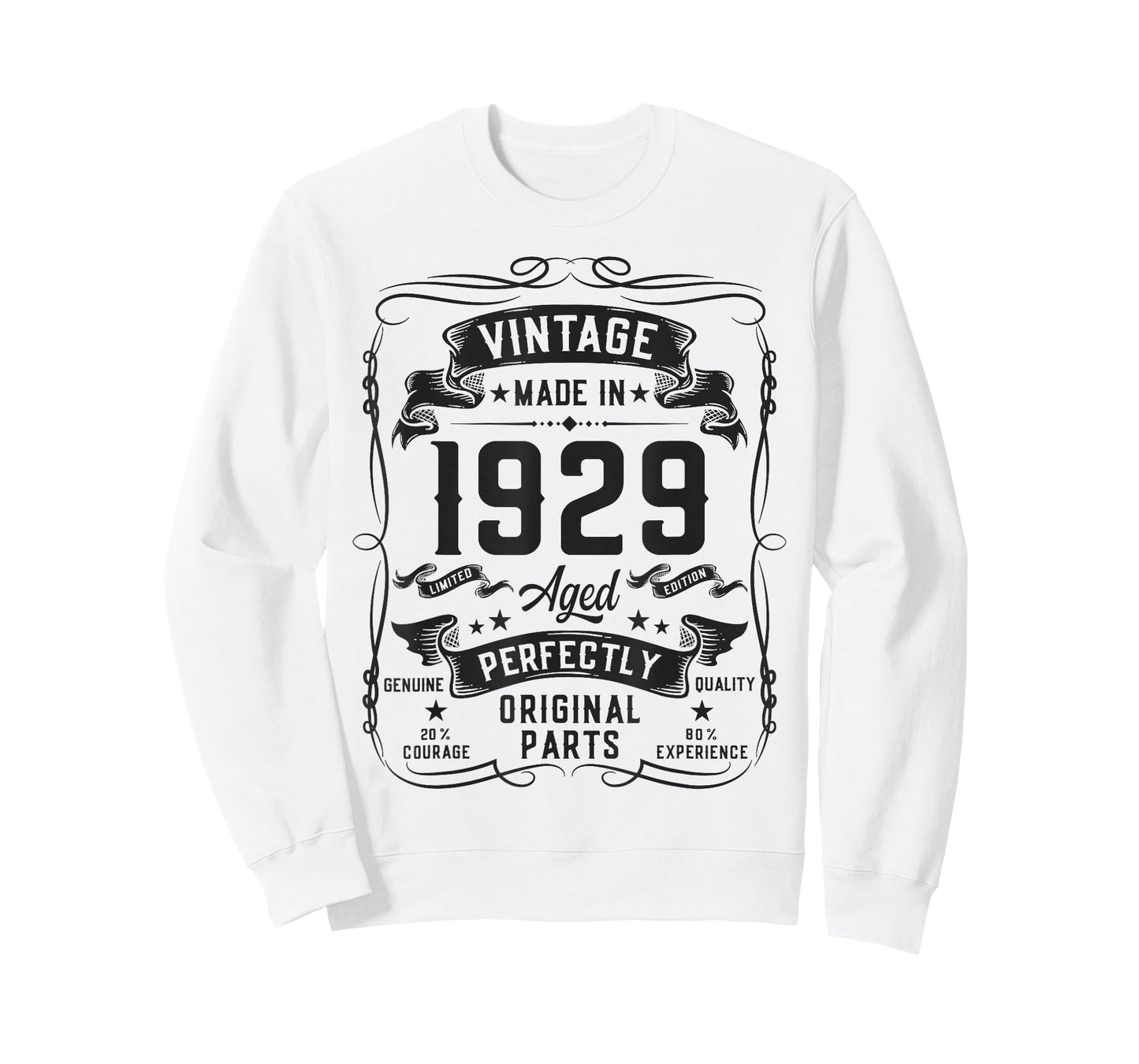 Vintage 1929 97yr 97th Birthday Gifts for Men 97 Years Old T-Shirt