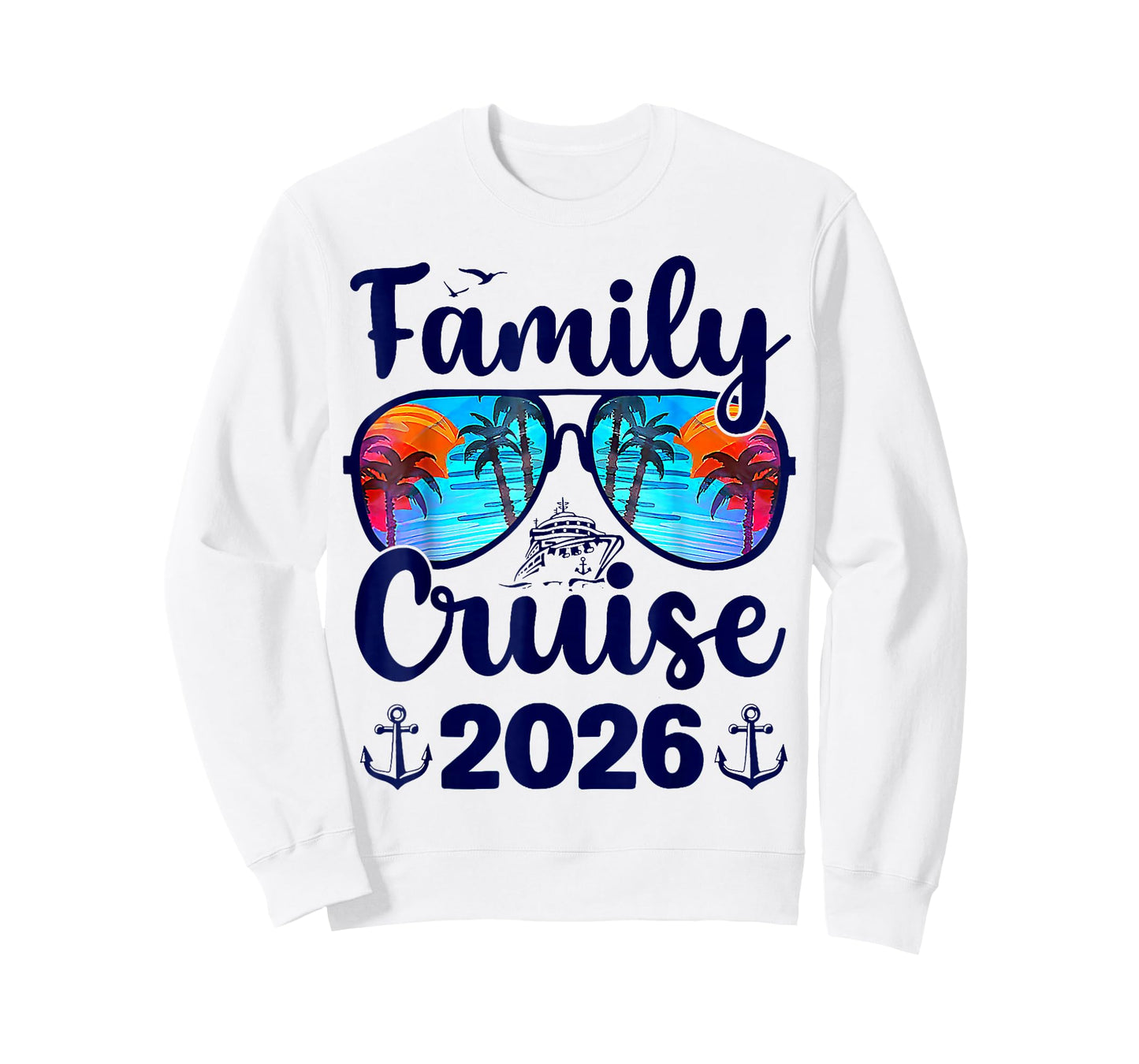 Family Cruise 2026 Summer Vacation Matching Family Cruise T-Shirt