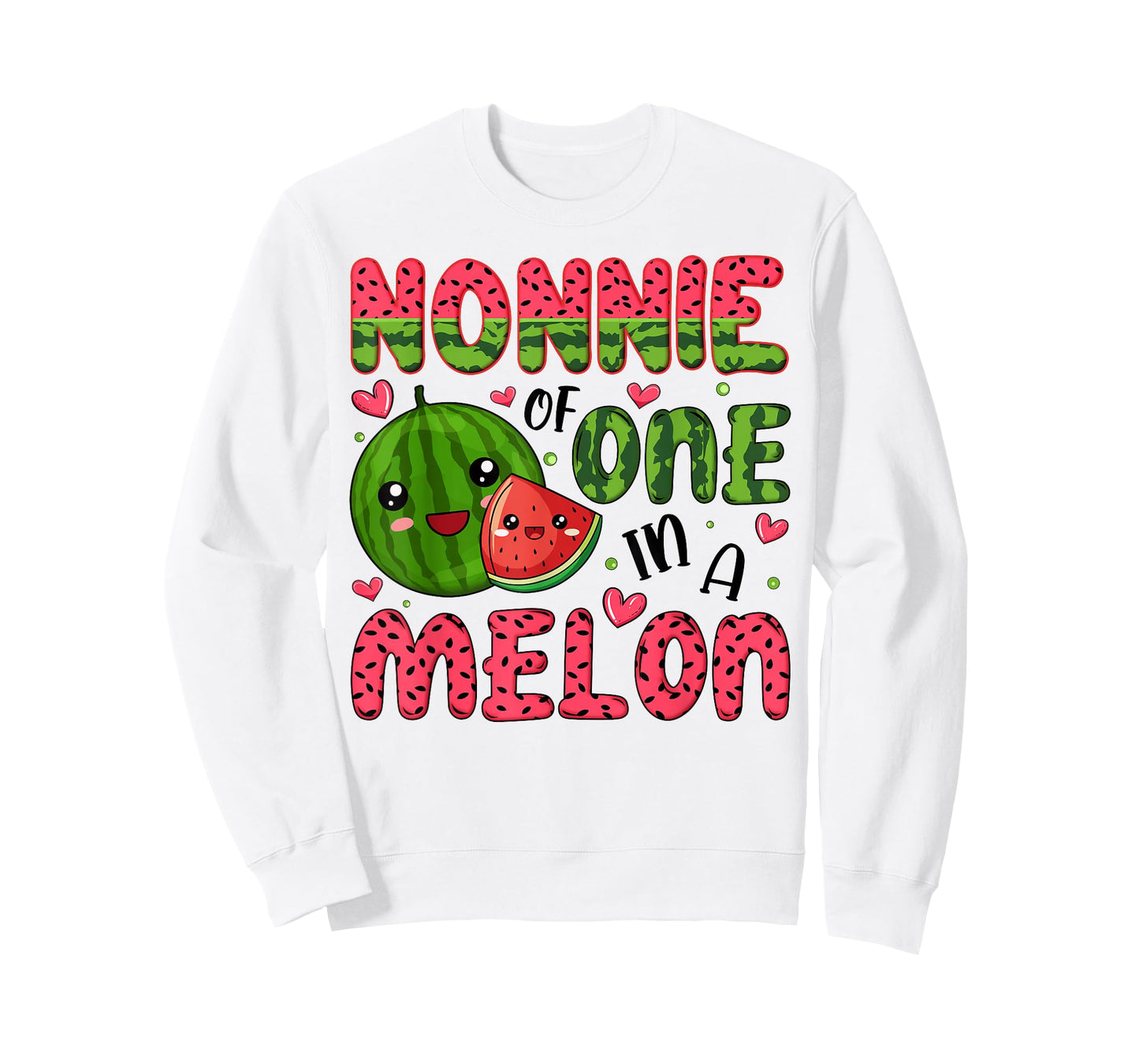 Nonnie of One in A Melon 1St Birthday Watermelon Party T-Shirt
