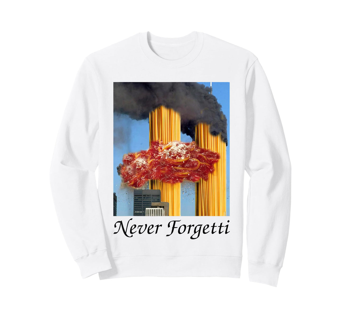 Never Forgetti Funny Spaghetti Meme T-Shirt