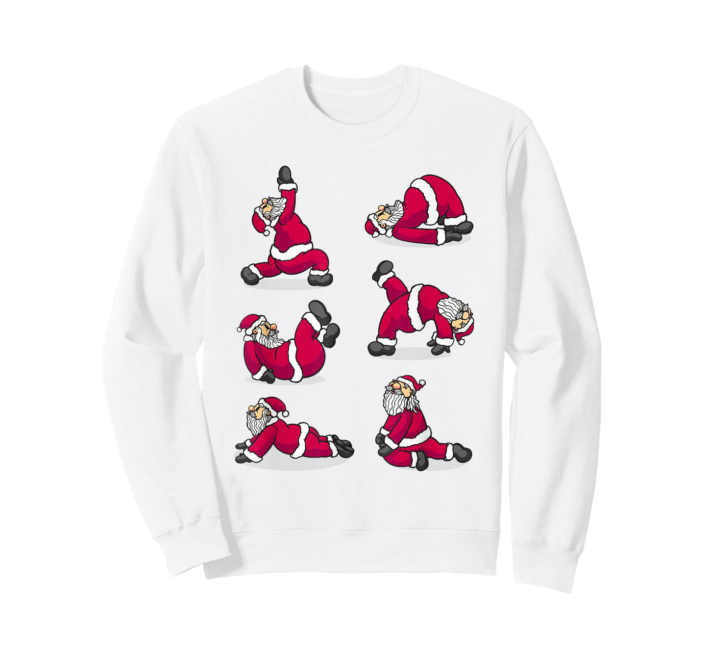 Santa Claus Practice Yoga T-Shirt