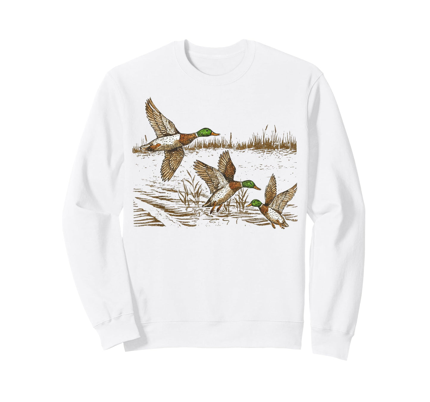 Mallard Duck Hunting Season Hunter Outdoor Vintage Wildlife T-Shirt