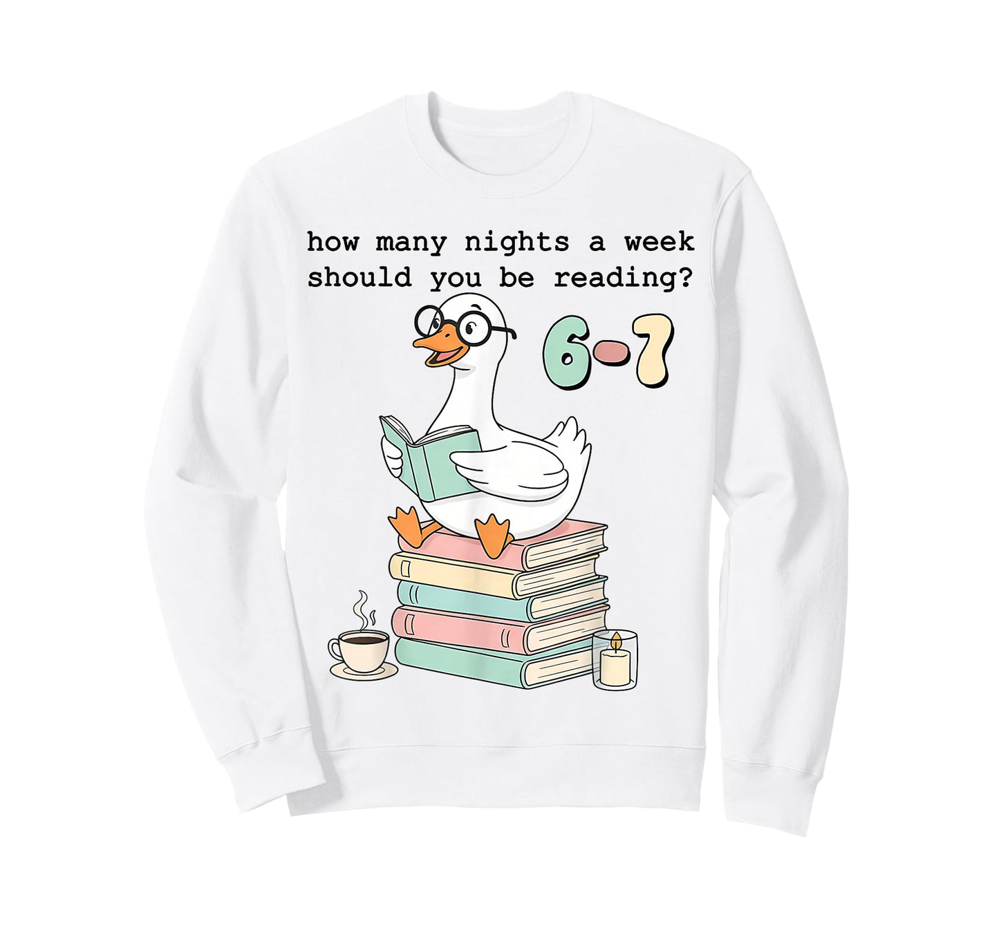 How Many Nights A Week Should You Be Reading 67 Meme Teacher T-Shirt