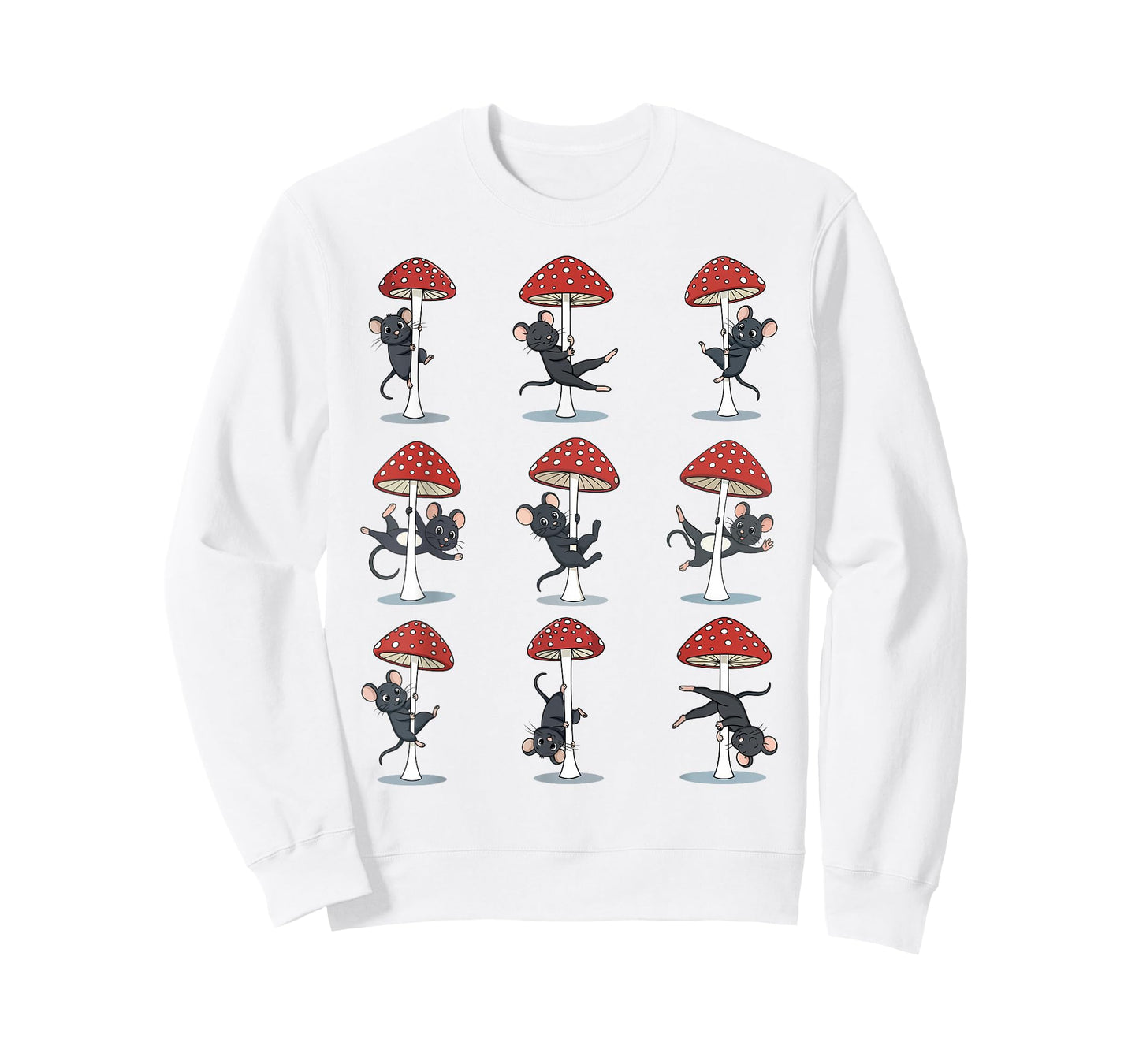 Mouse Pole Dancing Lover Mushroom Pole Dancer Funny T-Shirt