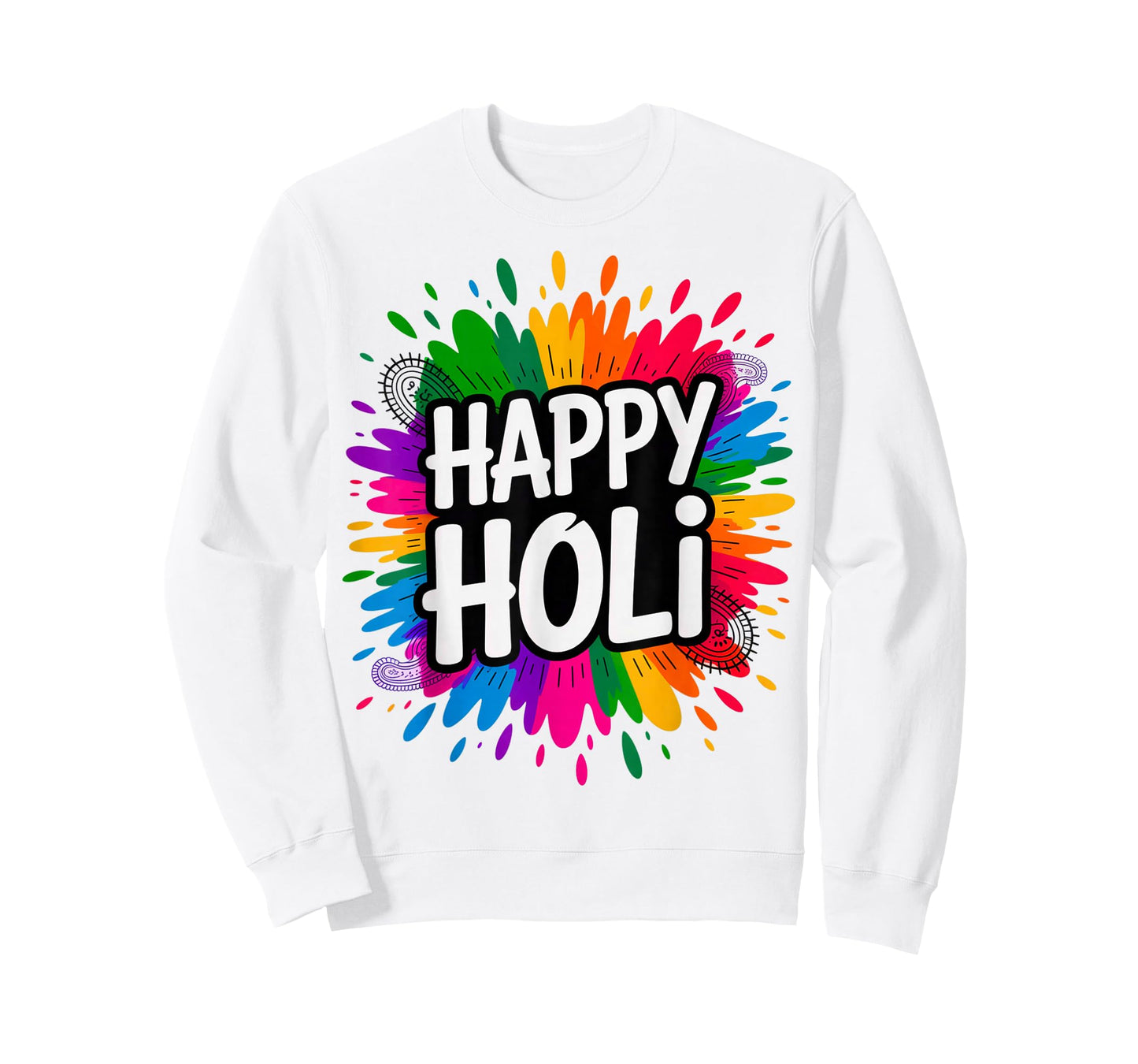Happy Holi Festival India Hindu Colors Men Women Kids Gifts T-Shirt