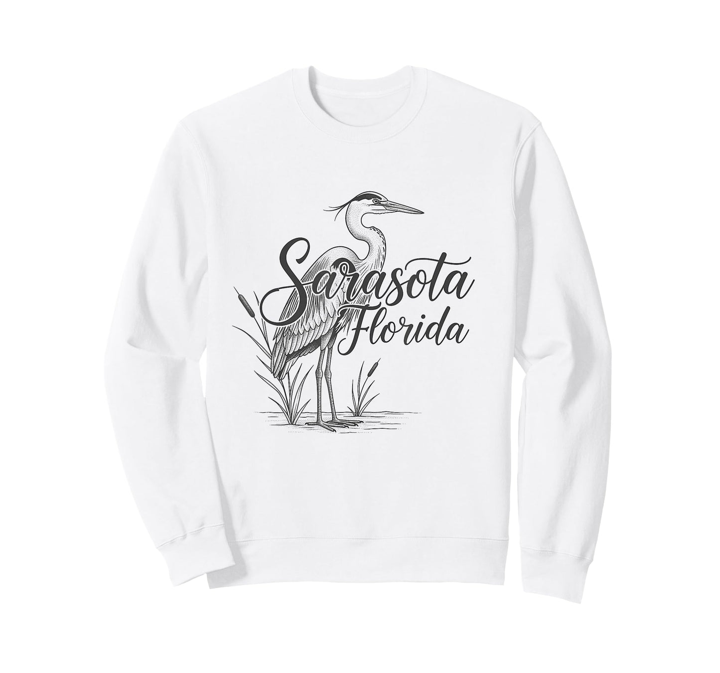Sarasota Florida Sketch Art Design T-Shirt