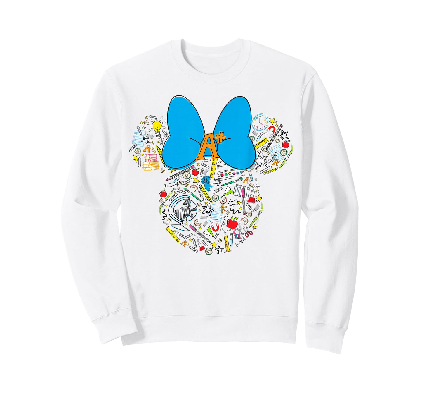 Disney Minnie Mouse Icon First 100 Days of School 100th Day T-Shirt