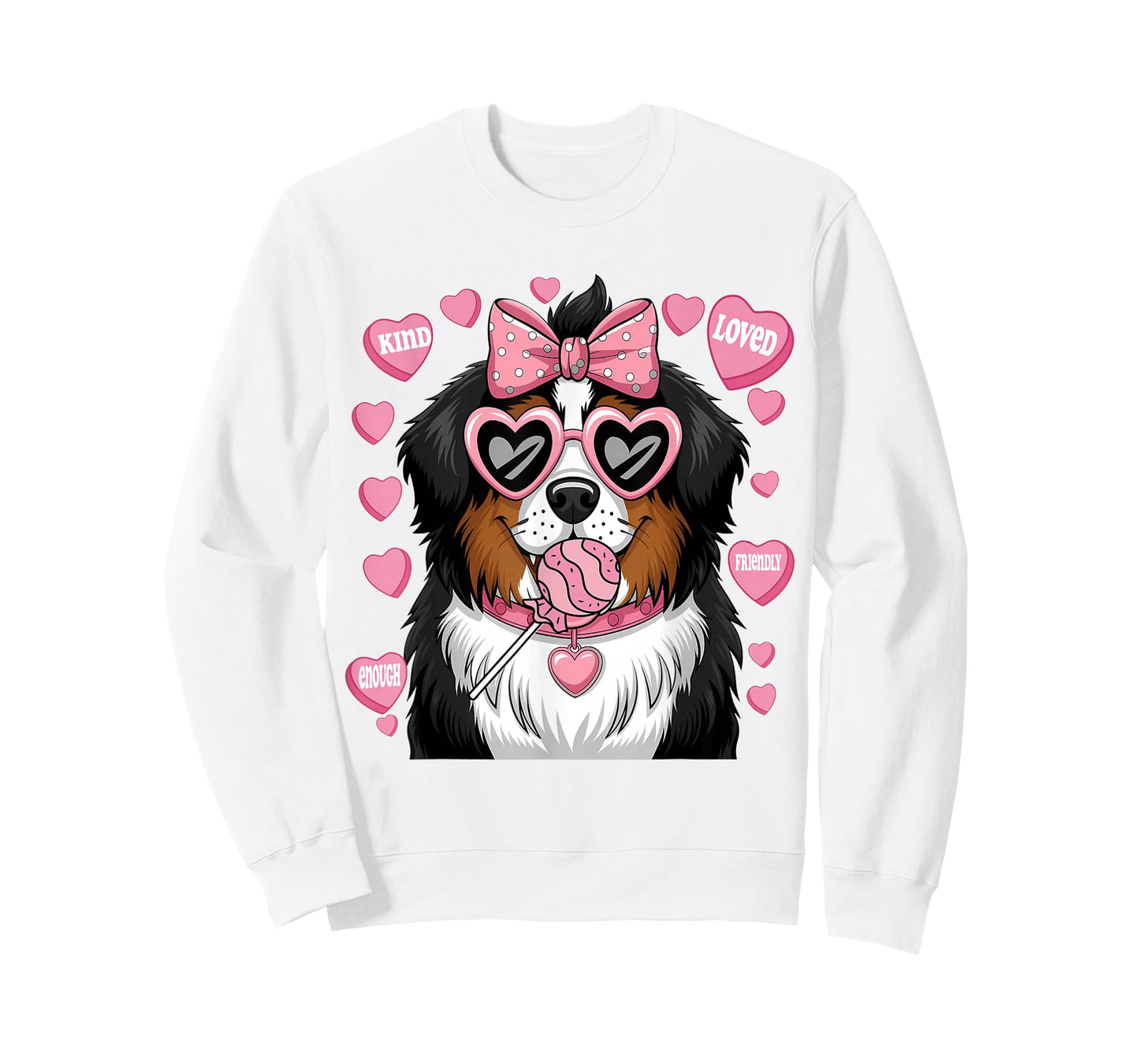 Bernese Mountain Coquette Dog Pet Lover Owner T-Shirt