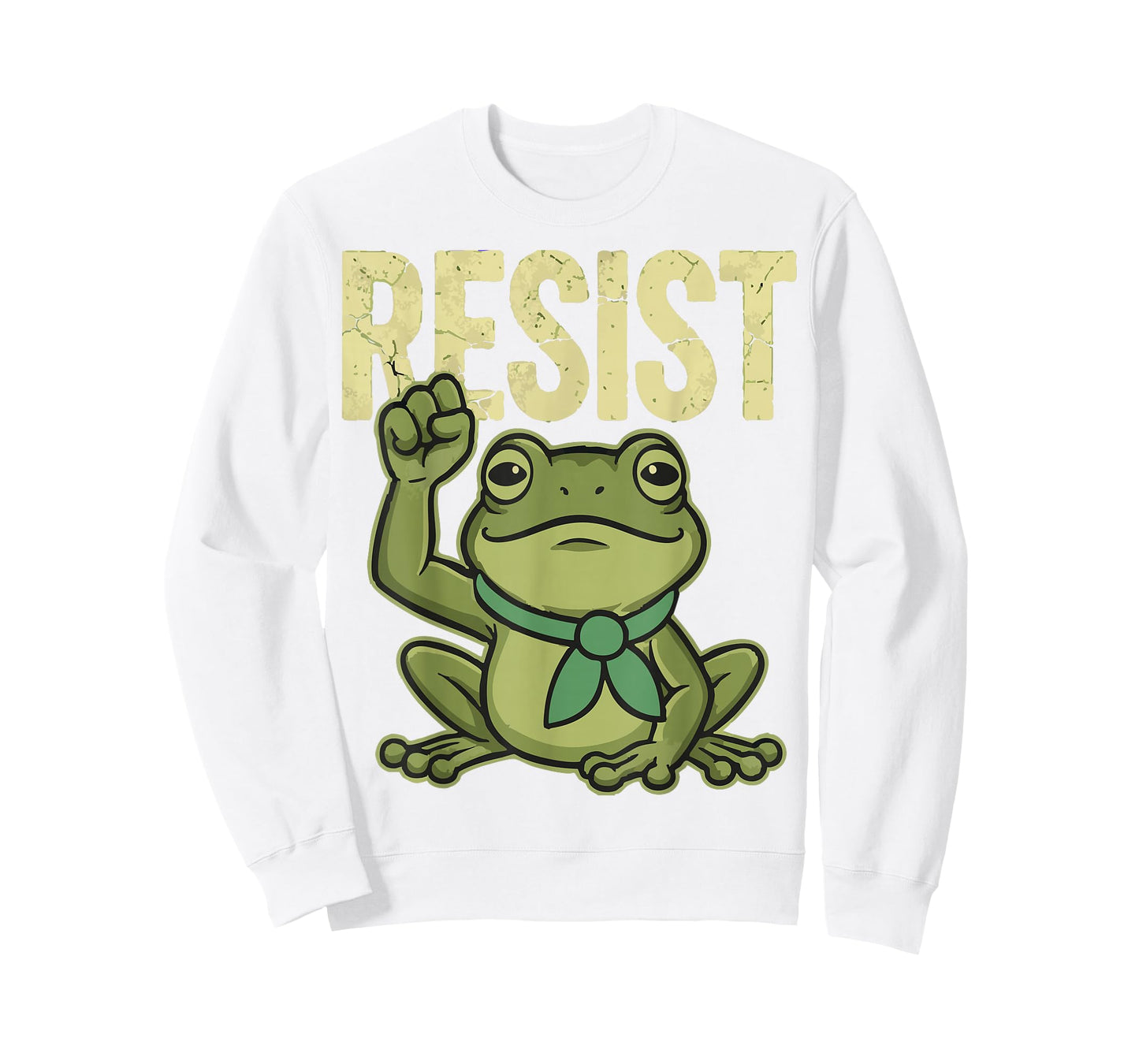 Frogs Against Fascism -Cute and Funny Frog Design T-Shirt