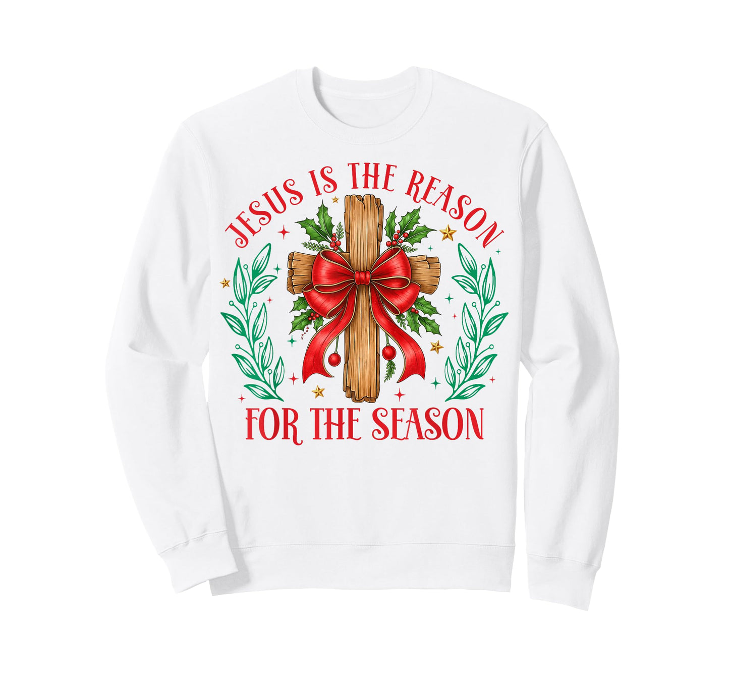 Jesus is The Reason for The Season Christmas Christian Xmas T-Shirt