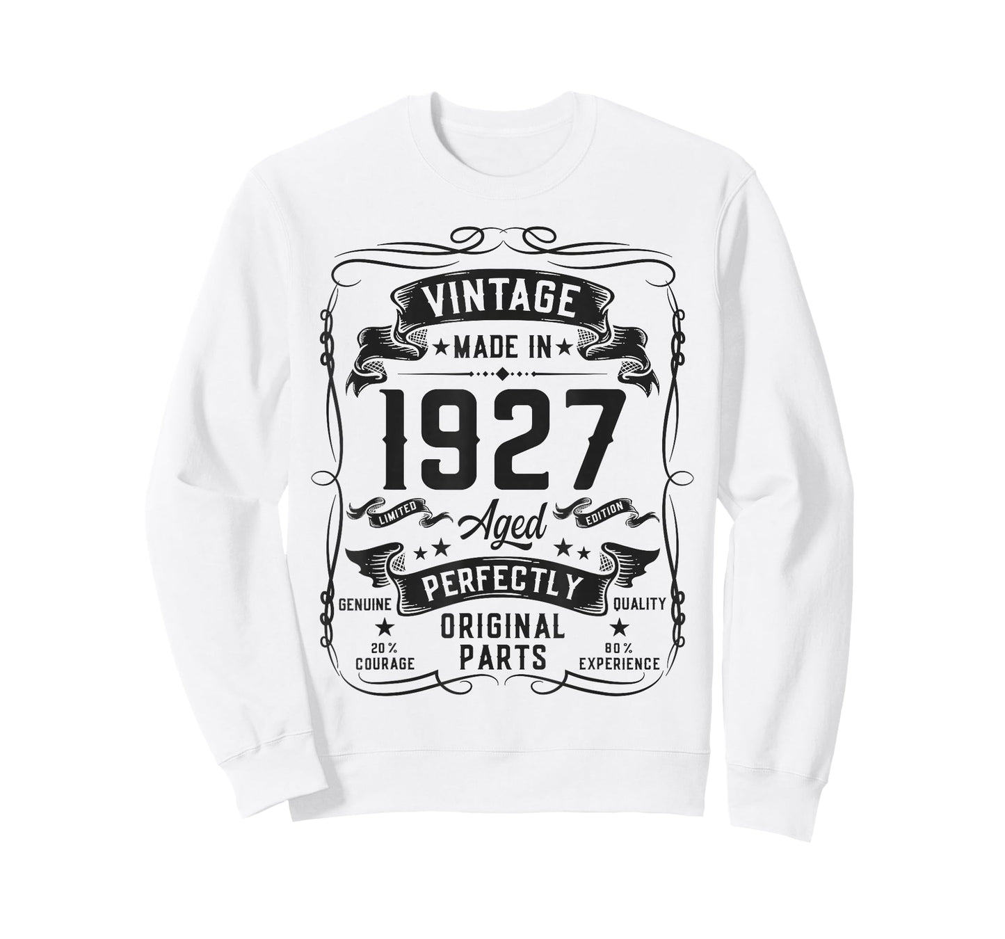 Vintage 1927 99yr 99th Birthday Gifts for Men 99 Years Old T-Shirt