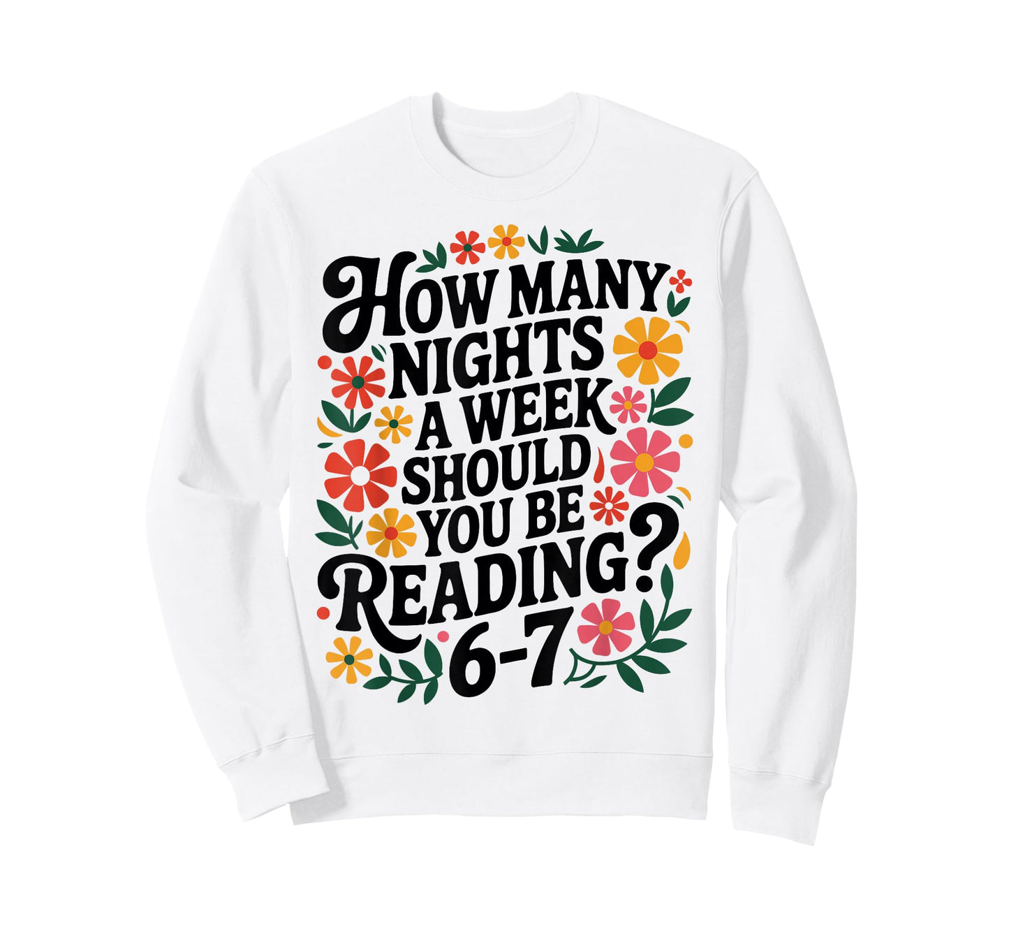 Funny Reading 6 7 Six Seven Meme English Teacher Book Lover T-Shirt