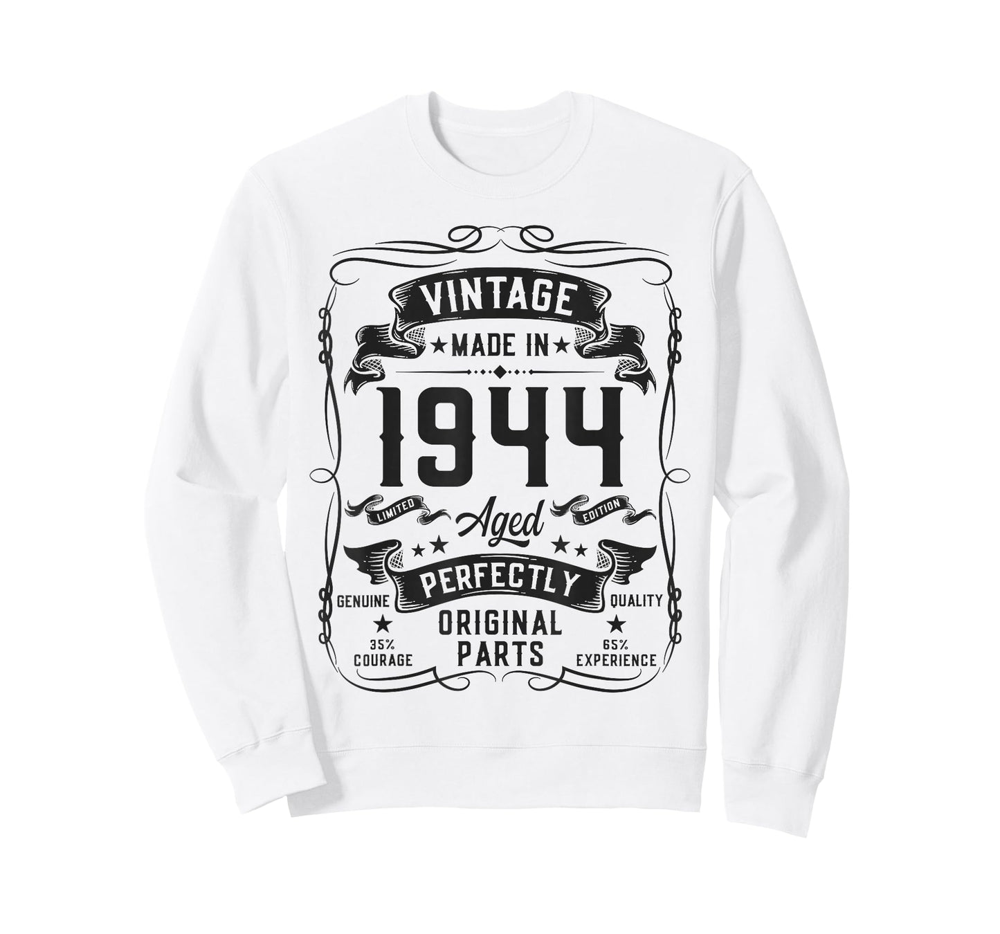Vintage 1944 82yr 82nd Birthday Gifts for Men 82 Years Old T-Shirt