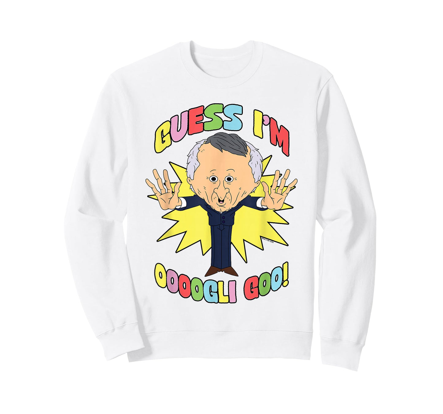 Smiling Friends Mr. Boss Guess I'm Ooogli Goo Funny Cartoon T-Shirt
