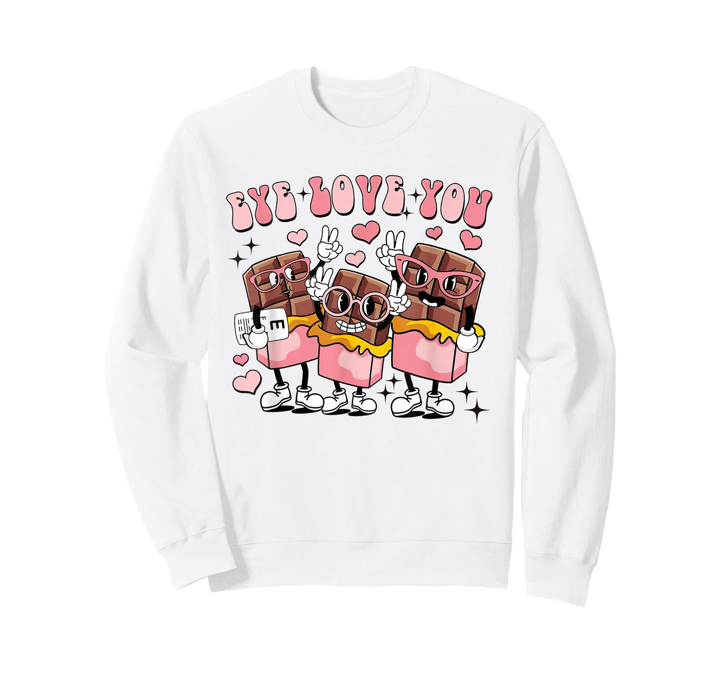 Women Eye Love You Valentine Optometry Sight Squad Optician T-Shirt