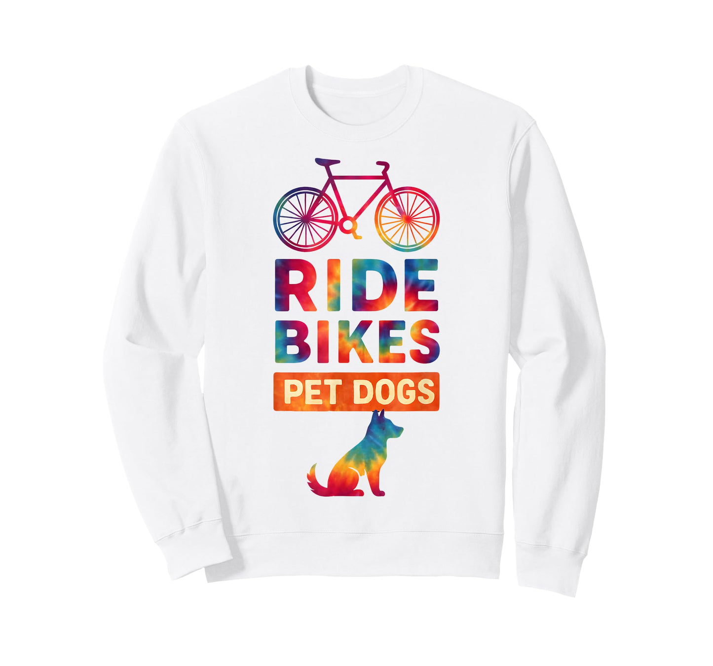 Ride Bikes Pet Dogs Bicycle Cycling Biking Dog Lover T-Shirt