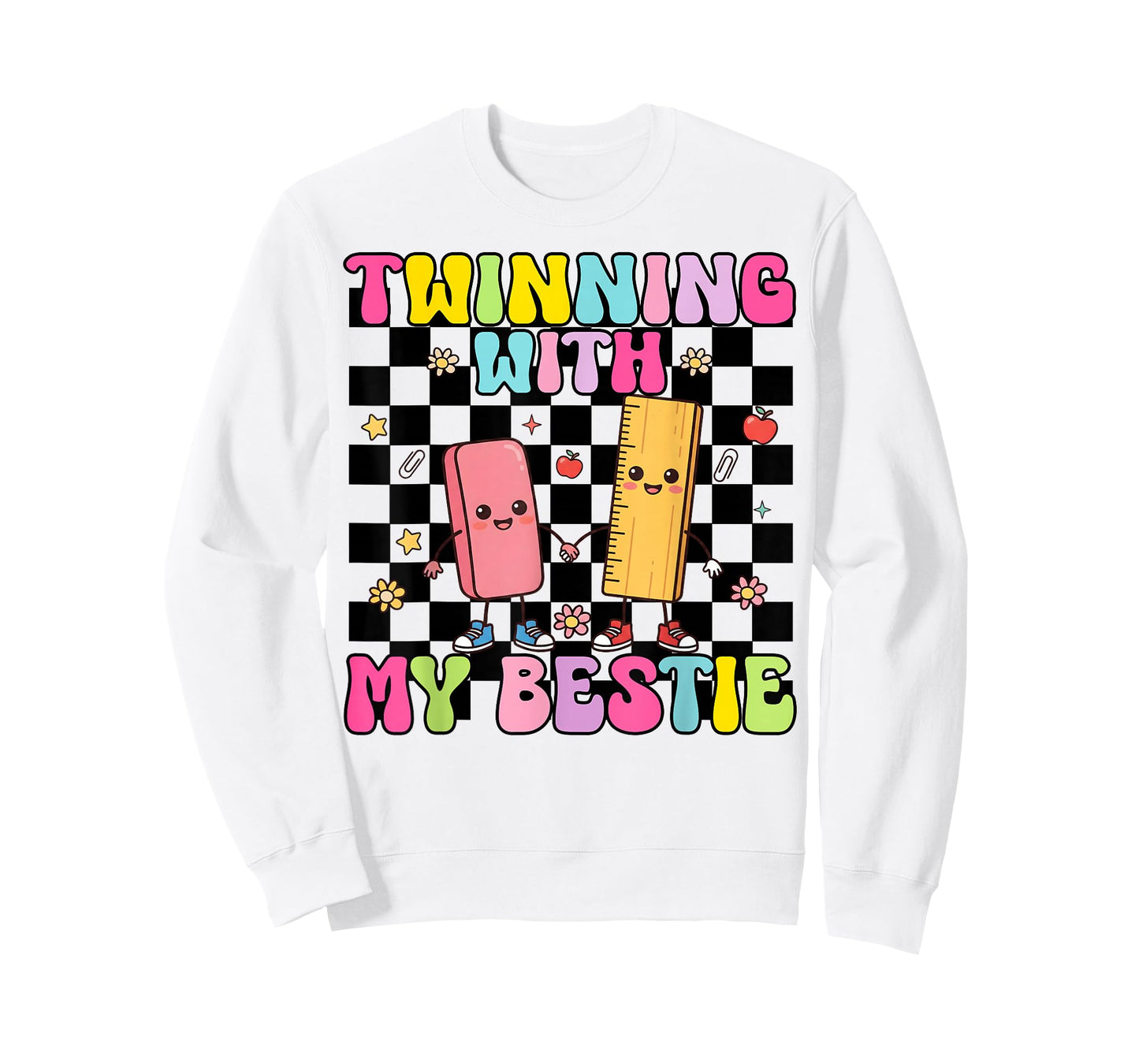 Twinning with My Bestie Spriit Week Matching Kids Girls T-Shirt