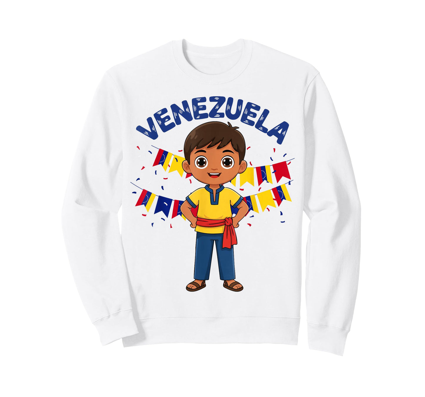 Venezuela Venezuelan Boy Traditional Outfit Wear Heritage T-Shirt