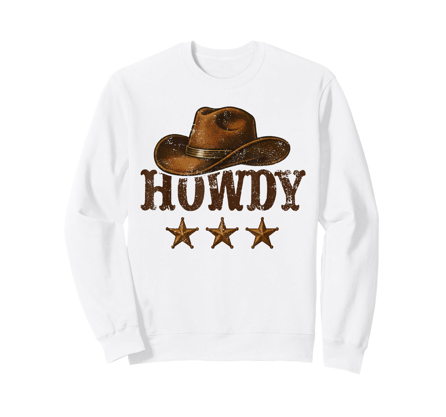 Vintage Cowboy Cowgirl Rodeo Hat Western Country Howdy T-Shirt