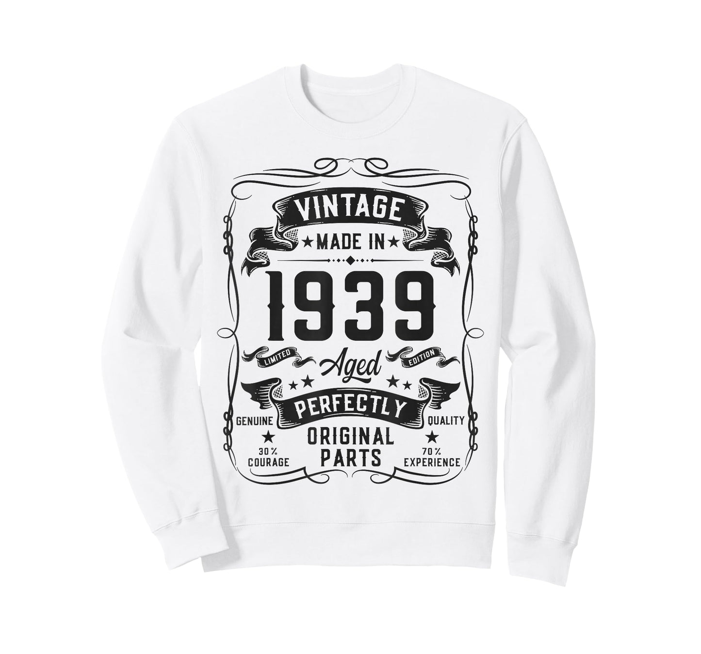 Vintage 1939 87yr 87th Birthday Gifts for Men 87 Years Old T-Shirt