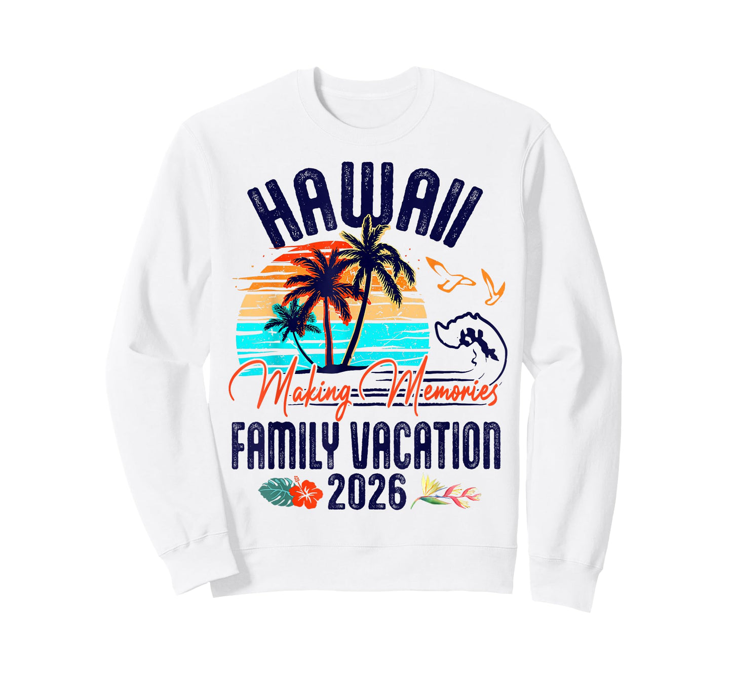 Family Hawaii Vacation 2026 Summer Vacation Matching Group T-Shirt