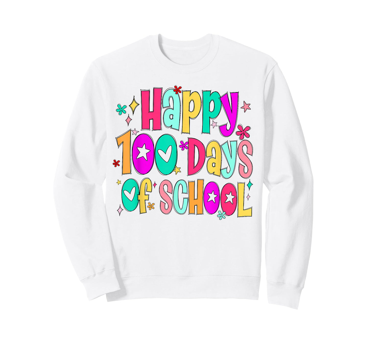 Happy 100th Day of School Teacher Kids 100 Days of School T-Shirt