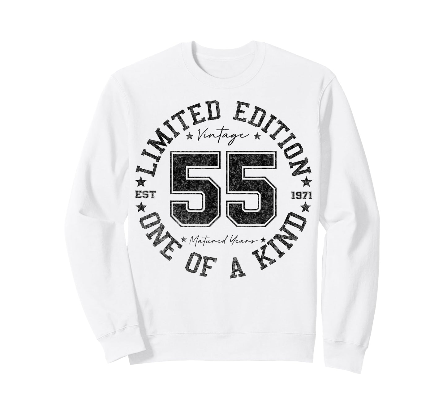 55 Year Old Gifts Vintage 1971 Limited Edition 55th Birthday T-Shirt