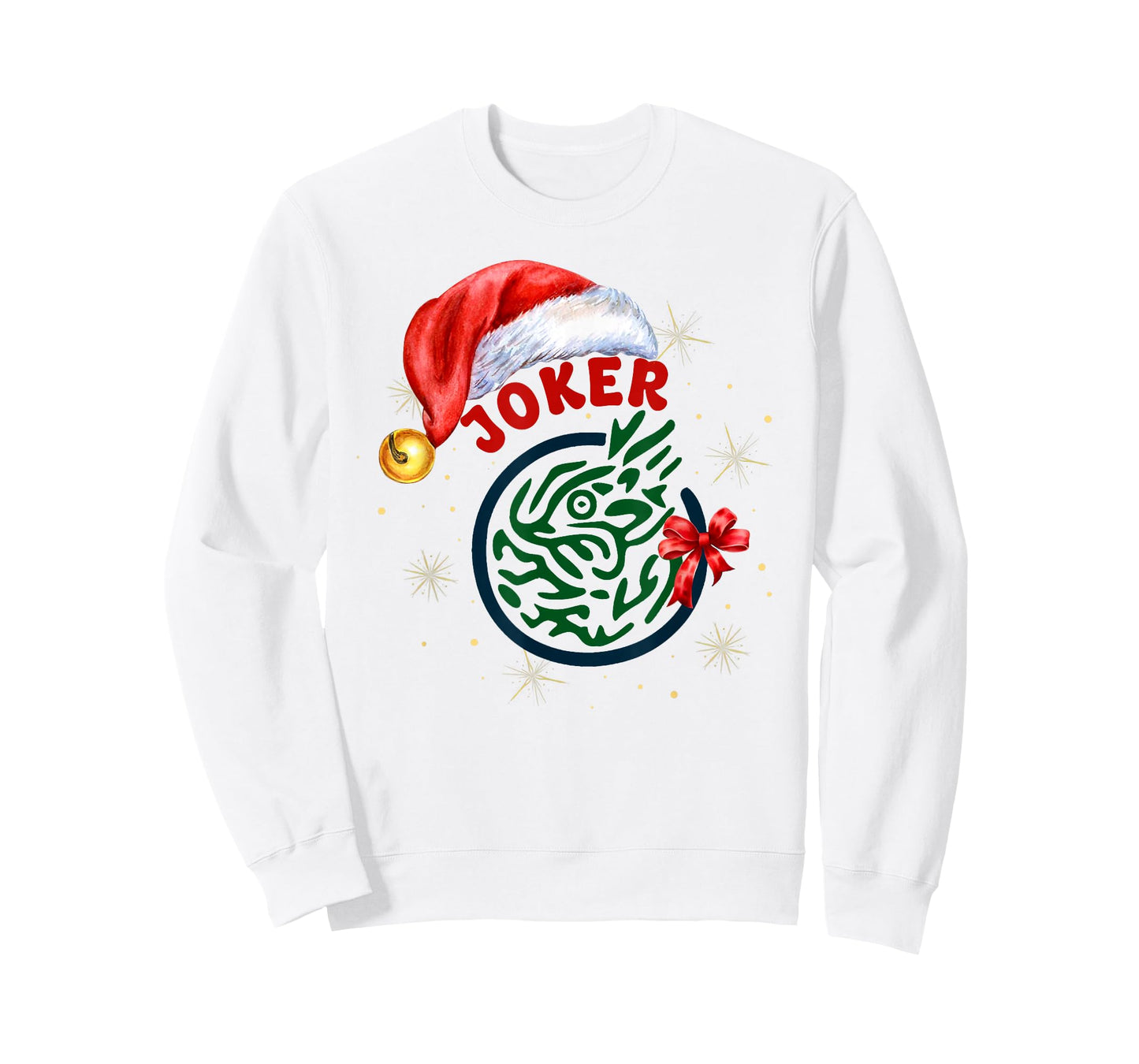 Christmas Chinese Mah Jong Joker Tile Bow Mahjong Costume T-Shirt