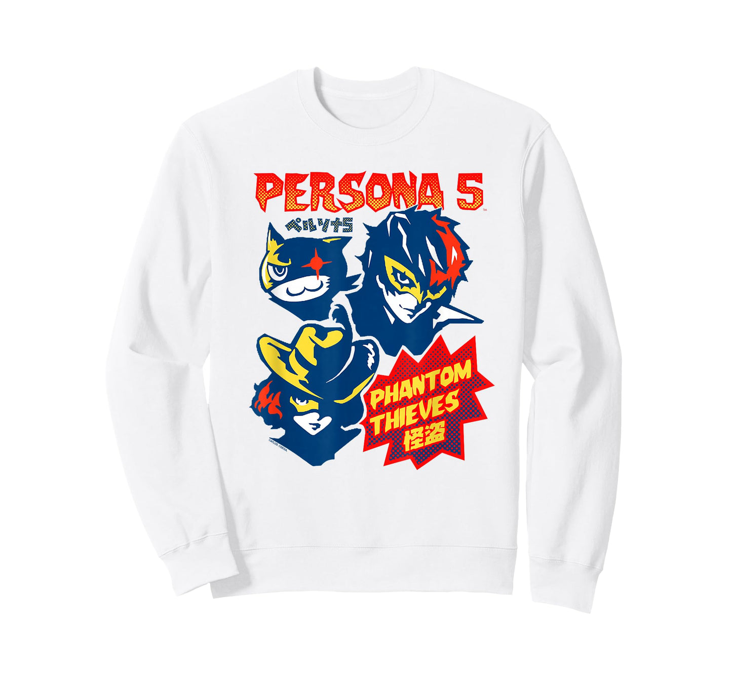 Persona 5 Comic Illustration Phantom Thieves RPG Game T-Shirt