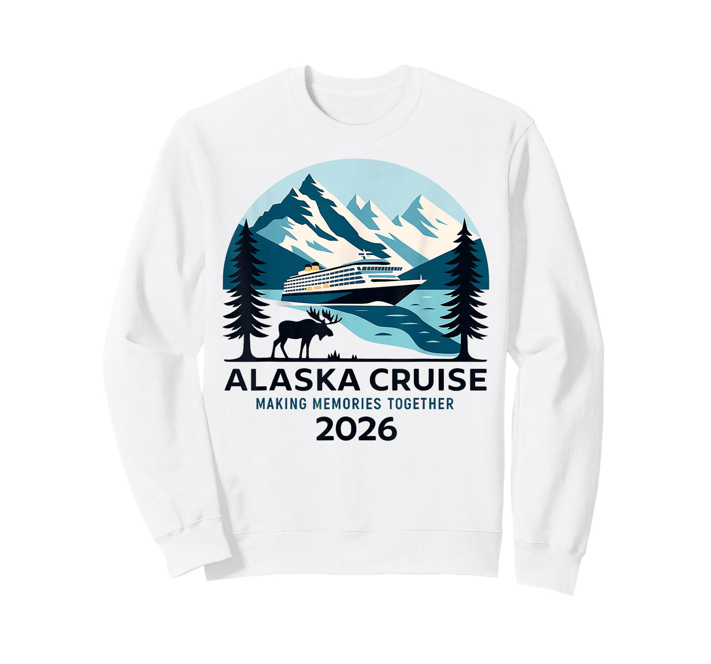 Matching Family Friends and Group Alaska Cruise 2026 T-Shirt