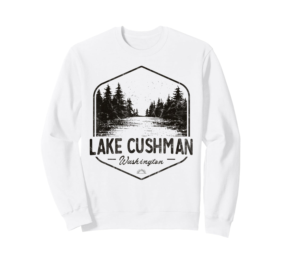 Lake Cushman Washington Outdoors Vintage T-Shirt