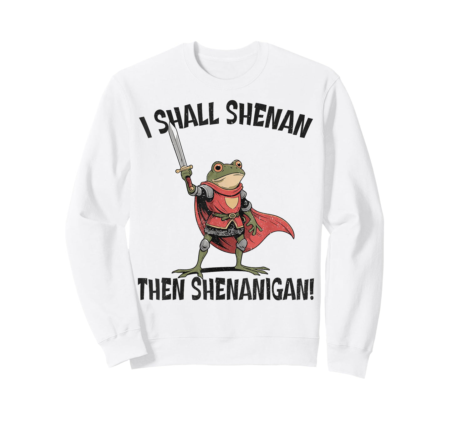 I Shall Shenan Then Shenanigan Cute Quest Frog T-Shirt