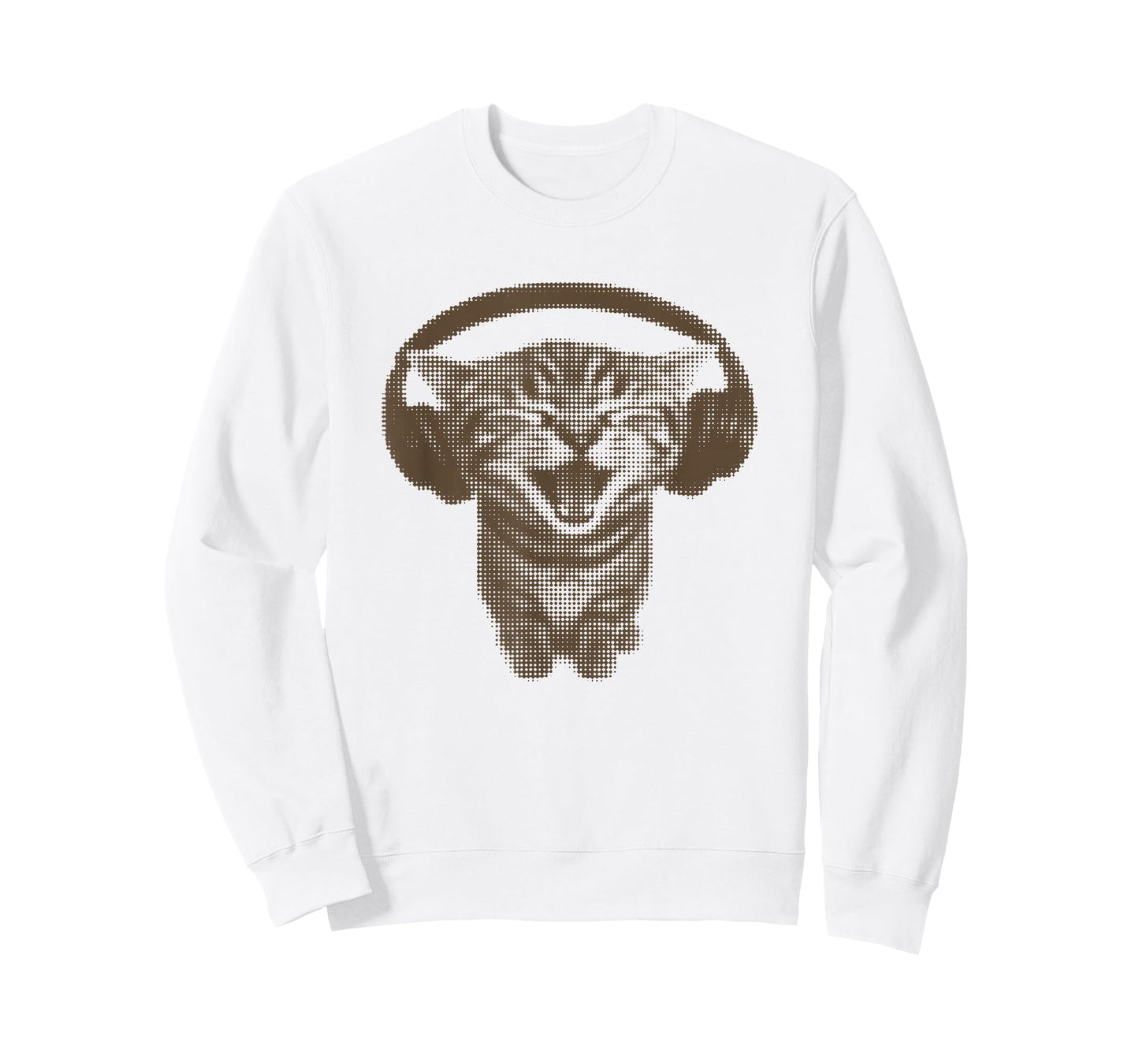 Cute Headphones Cat Funny Silly y2k Grunge Graphic T-Shirt
