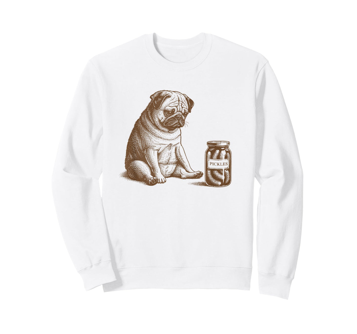 Pug Mom Dad Pickle Lover Dog Owner Humor Pug Mama T-Shirt