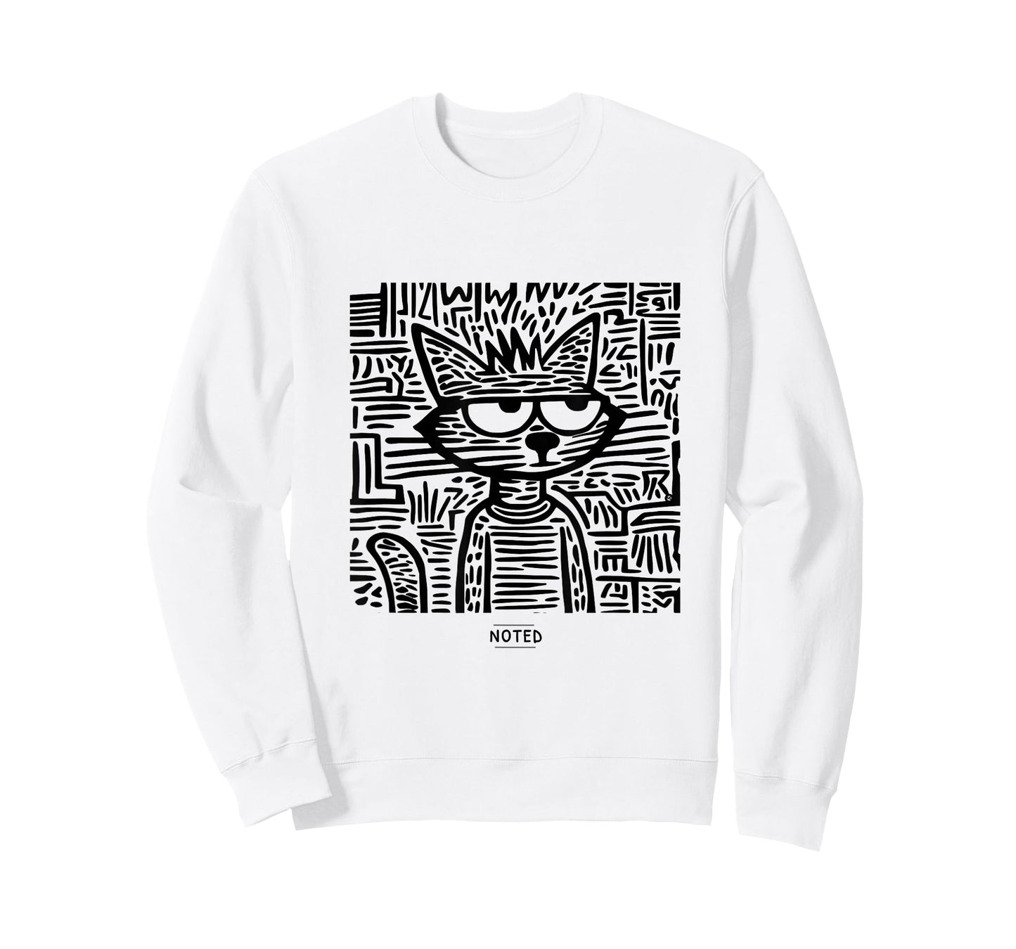 Noted Cat Meme Dry Humor Introvert T-Shirt