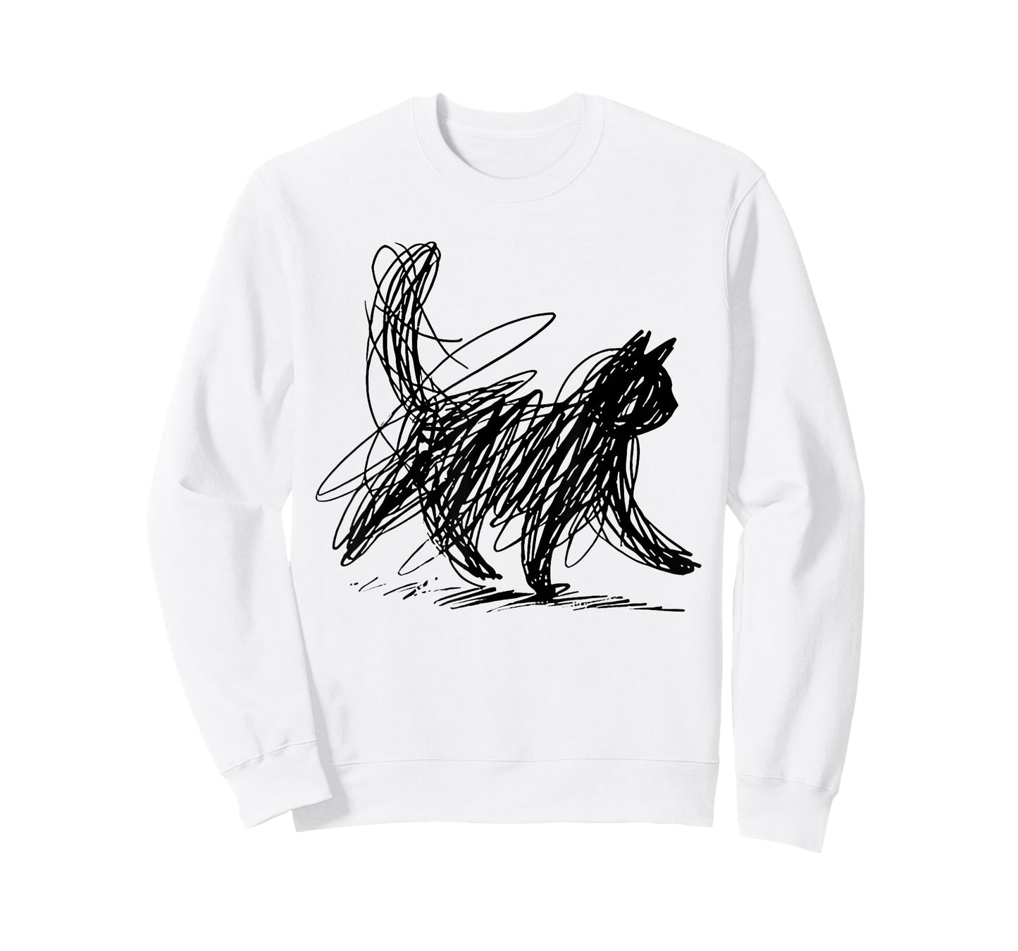 Minimalist cat Art T-Shirt