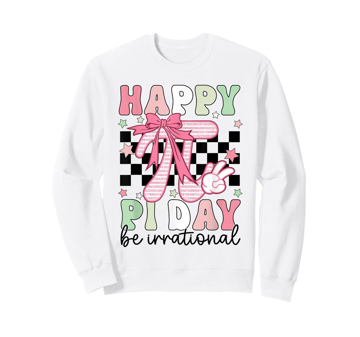 Happy Pi Day Be Irrational Math Lover Teacher Kids Student T-Shirt