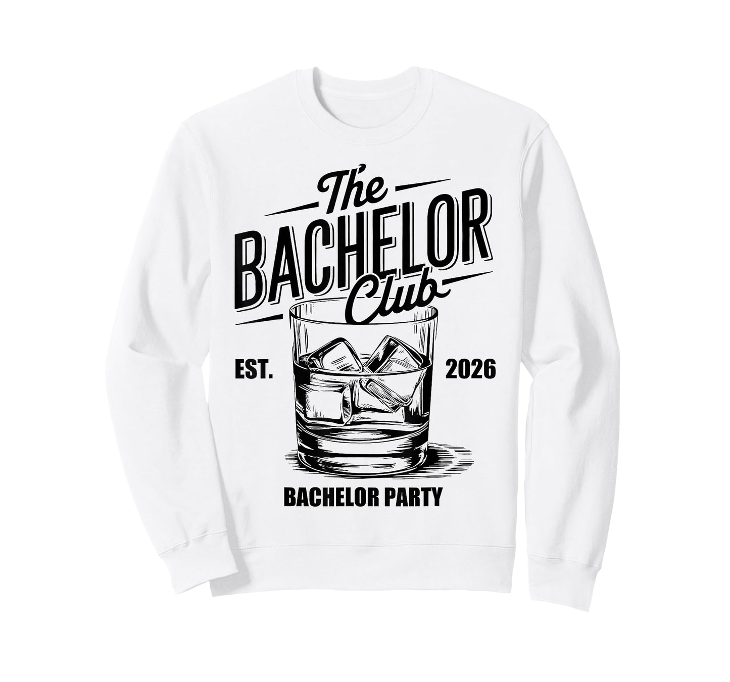 Vintage Bachelor 2026 Bachelor Party Engagement Men Costume T-Shirt