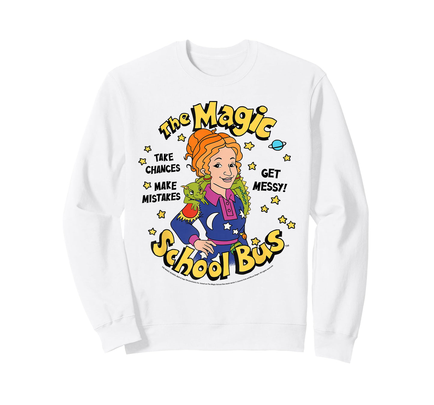 The Magic School Bus Ms Frizzle and Liz Quote Retro Cartoon T-Shirt