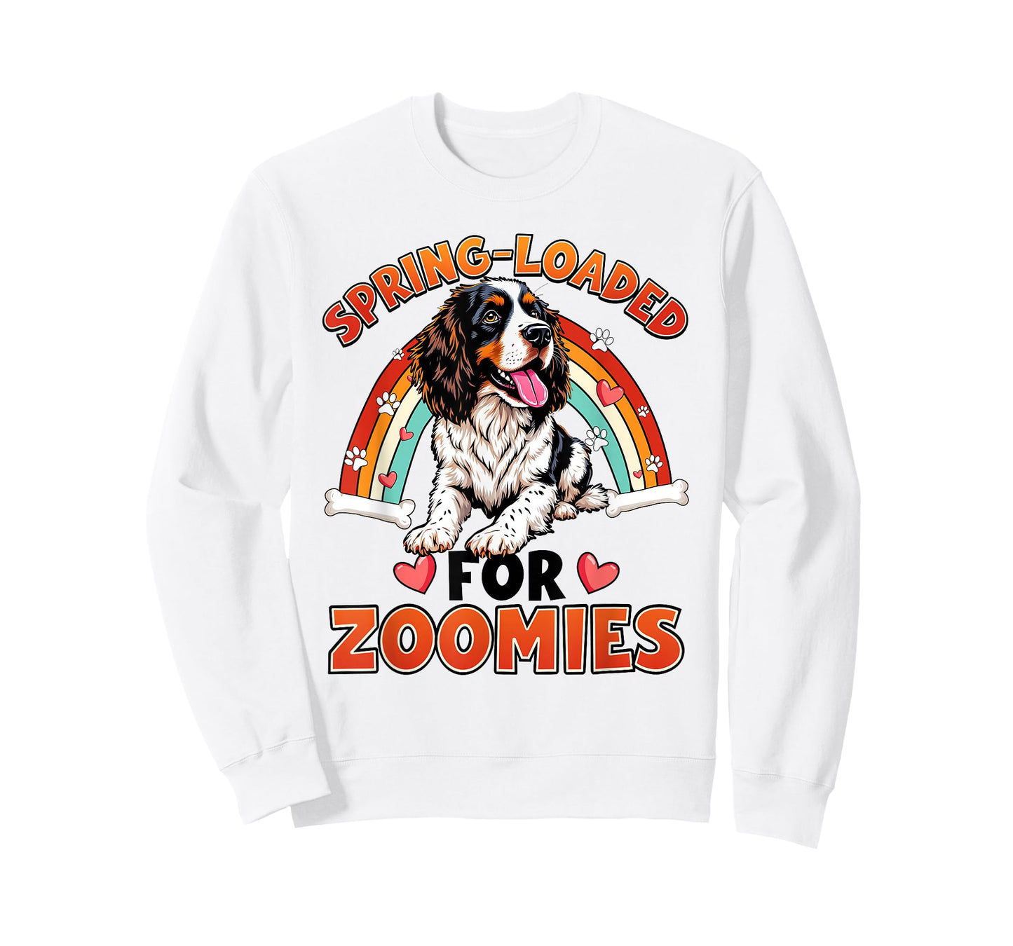 Funny English Springer Spaniel Design for Dog Lover T-Shirt