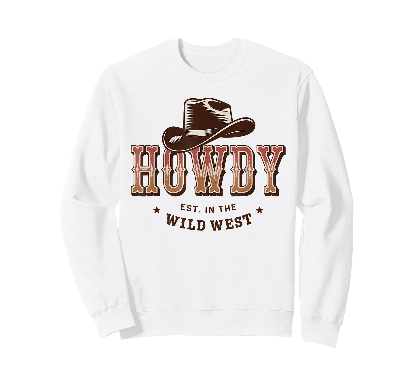 Cowboy Cowgirl Rodeo Hat Western Country Howdy T-Shirt