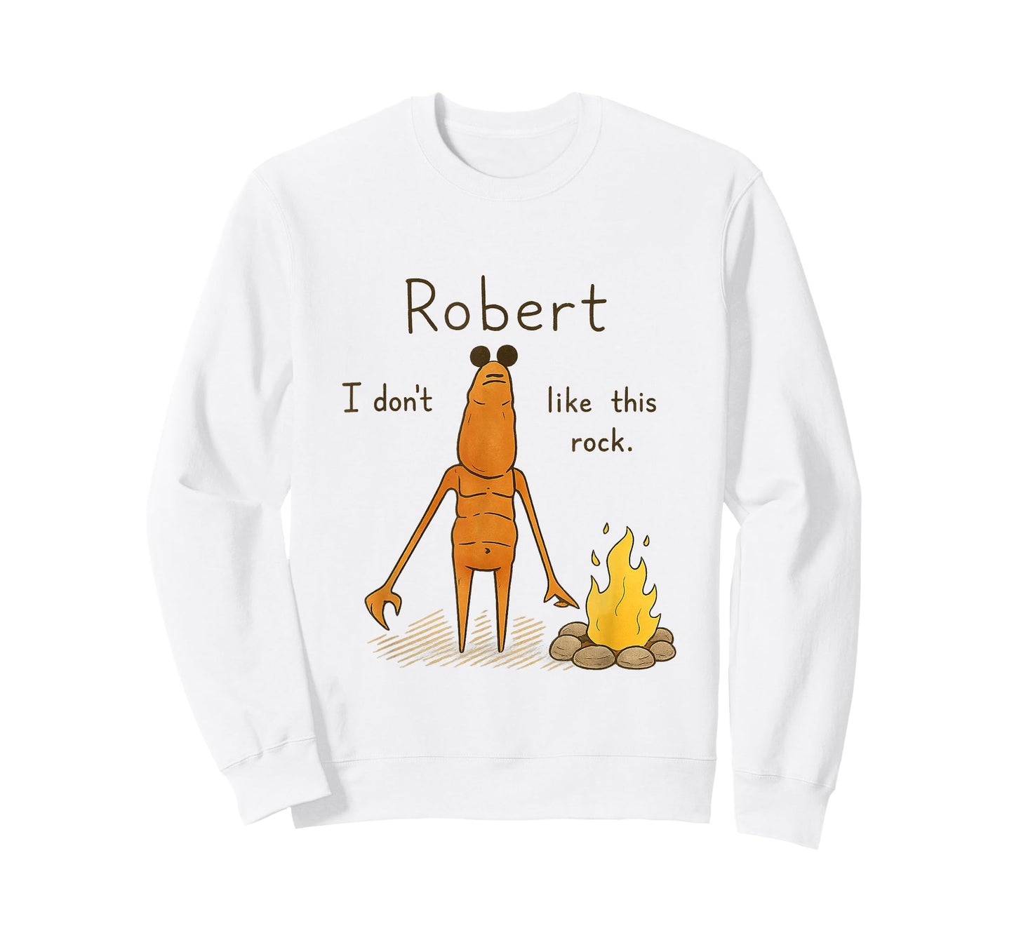 Robert I Don’t Like This Rock Marcus The Worm Meme T-Shirt