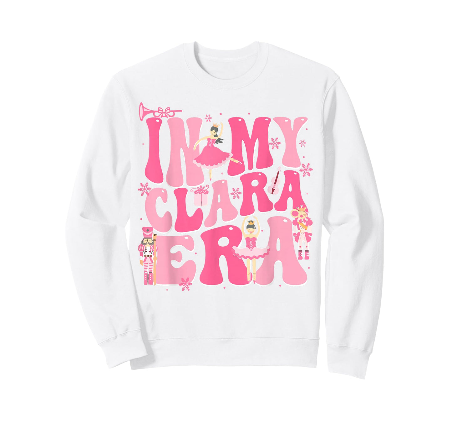Coquette in My Clara Era Christmas Nutcracker Merry Xmas Kid T-Shirt