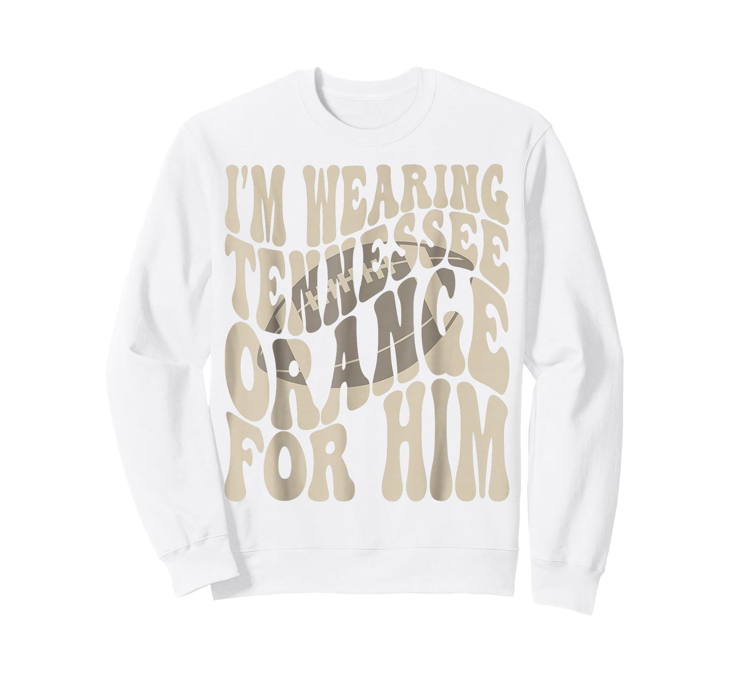 I'm Wearing Tennessee Orange for Him Tennessee Football T-Shirt