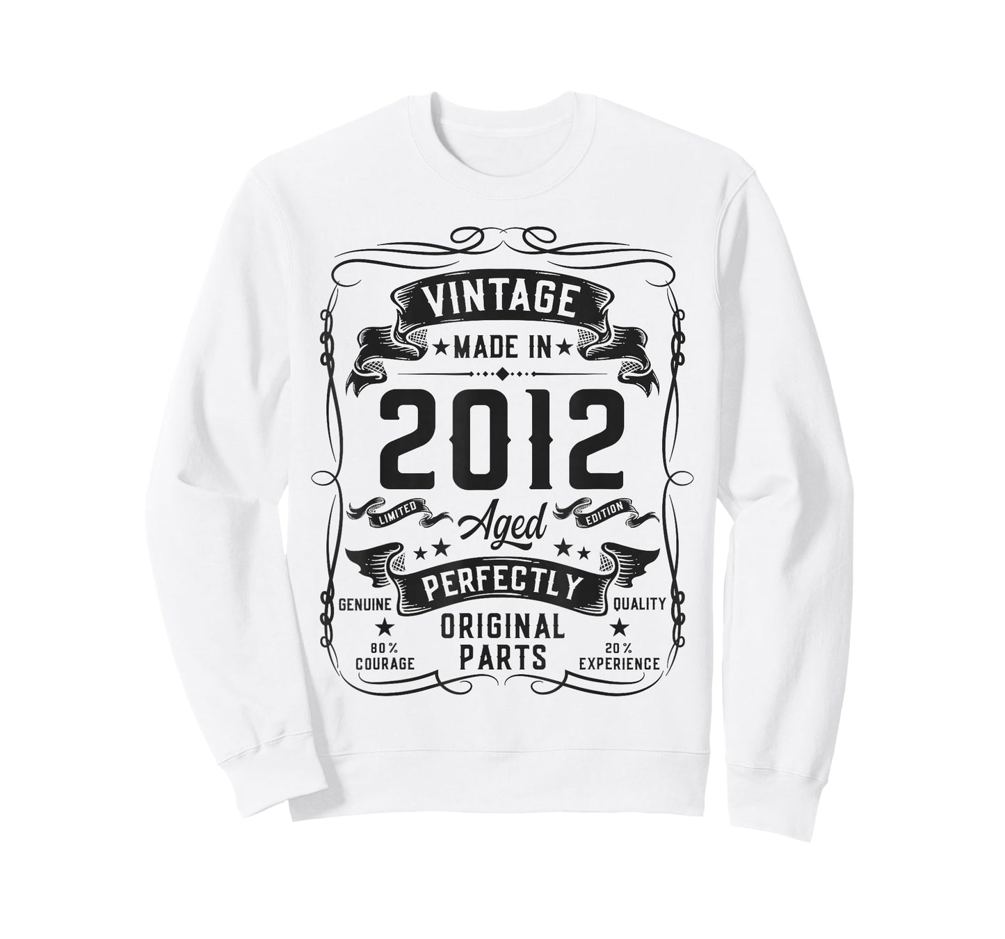 Vintage 2012 14yr 14th Birthday Gifts for Boys 14 Years Old T-Shirt