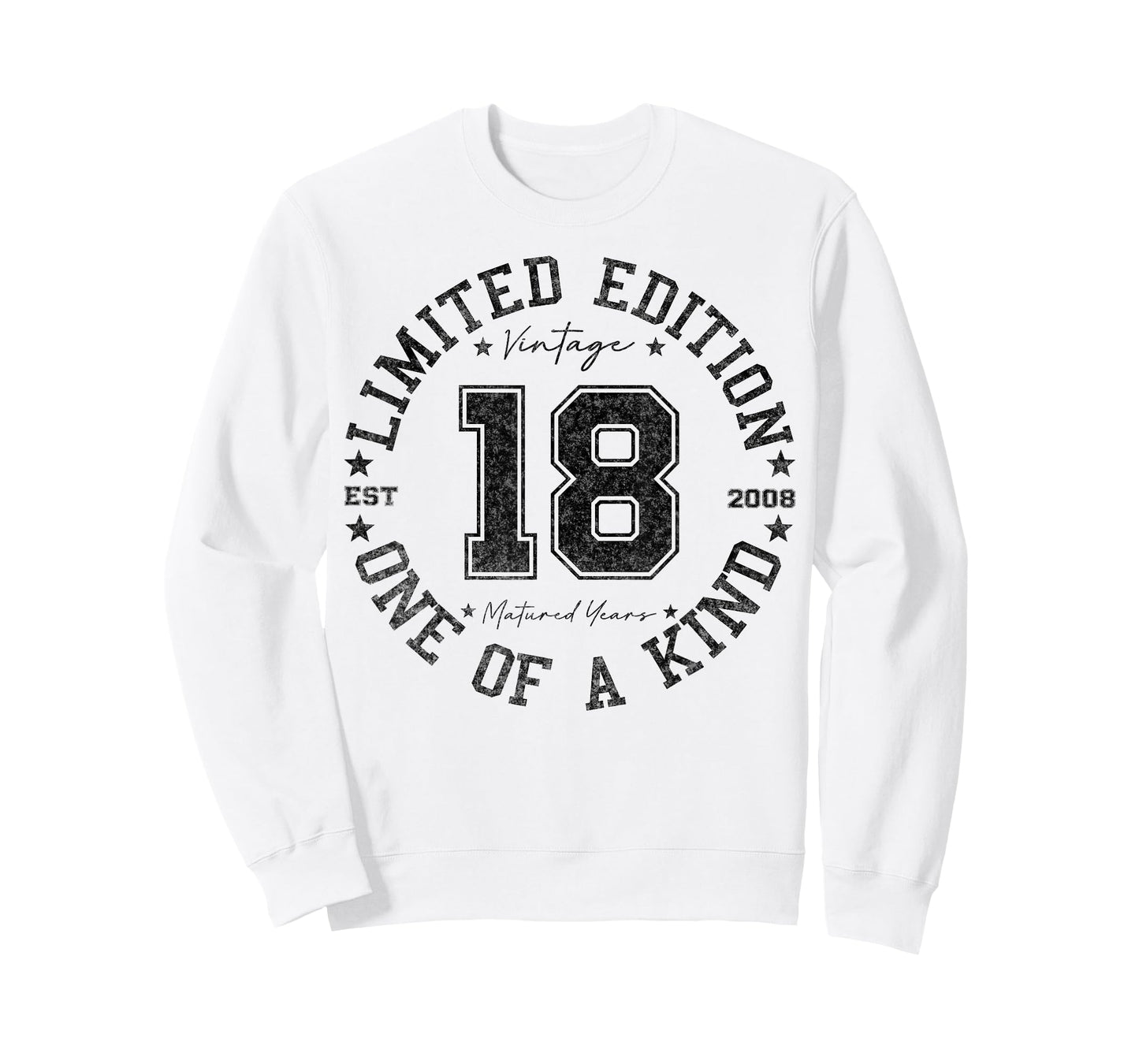 18 Year Old Gifts Vintage 2008 Limited Edition 18th Birthday T-Shirt