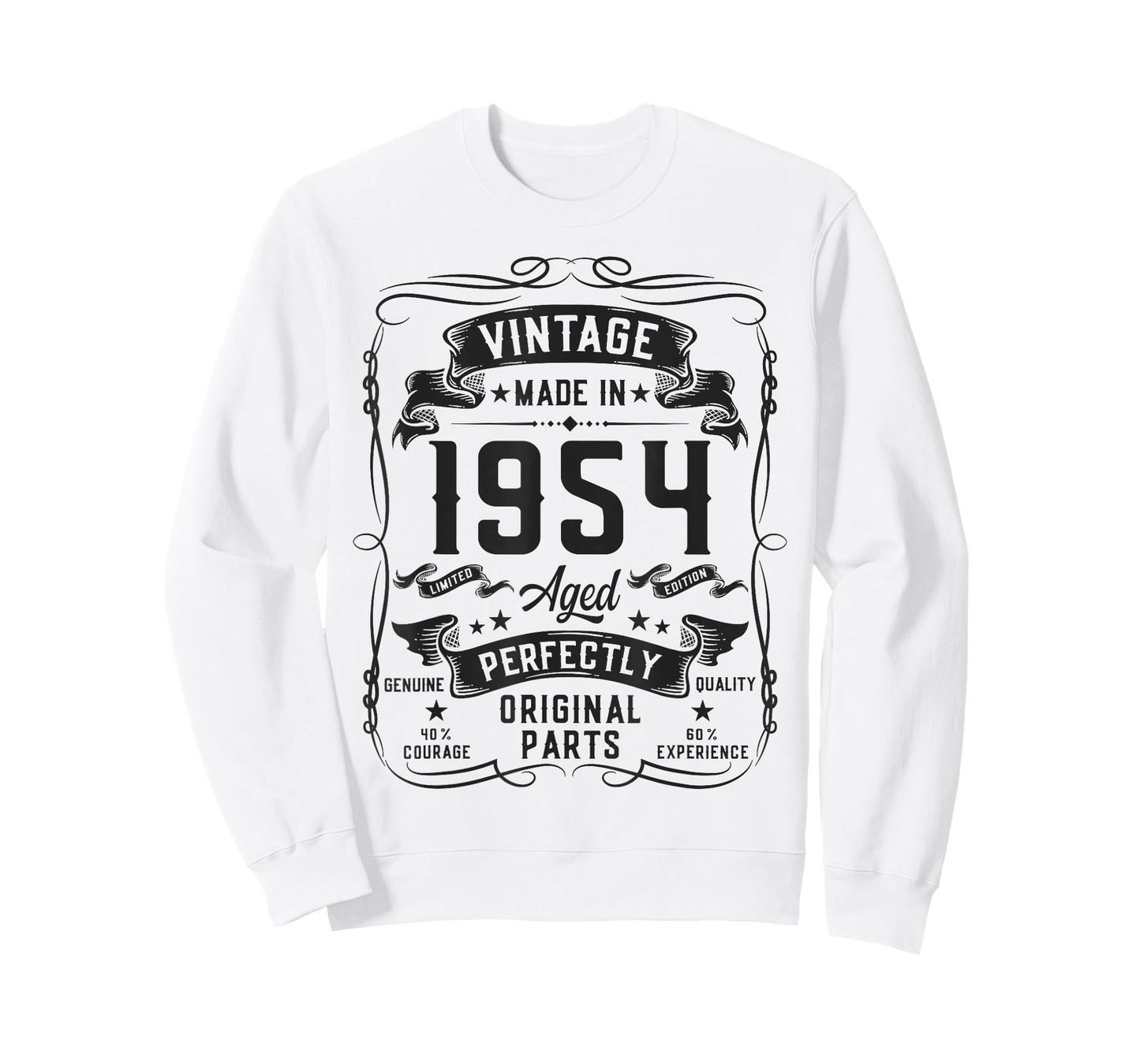Vintage 1954 72yr 72nd Birthday Gifts for Men 72 Years Old T-Shirt