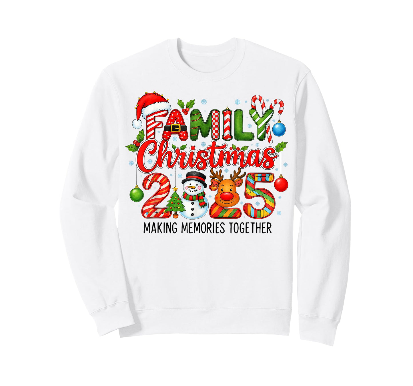 Family Christmas 2025 Matching Pajamas Santa Men Women Kids T-Shirt
