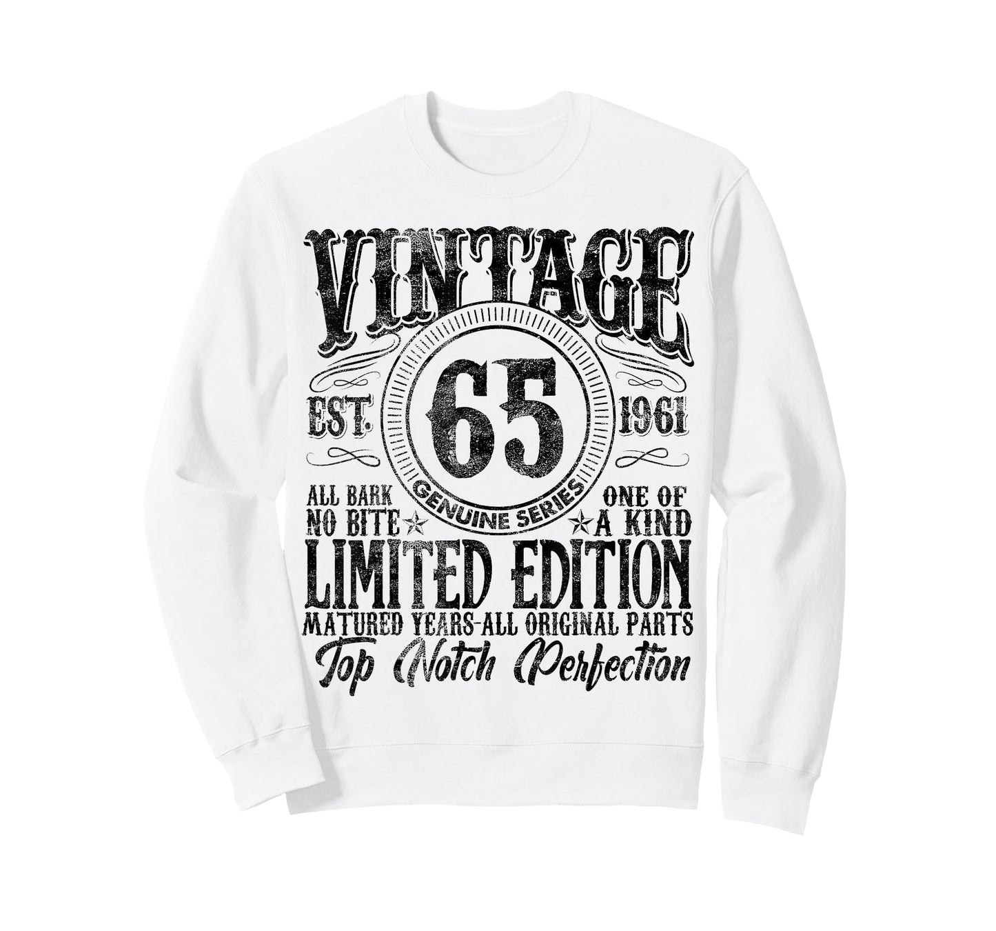 65 Year Old Gifts Vintage 1961 Limited Edition 65th Birthday T-Shirt