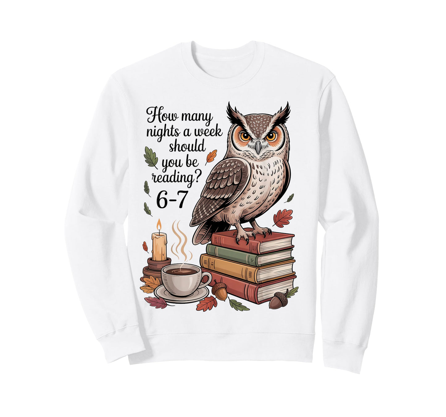 How Many Nights a Week Should You be Reading? Six Seven Meme T-Shirt